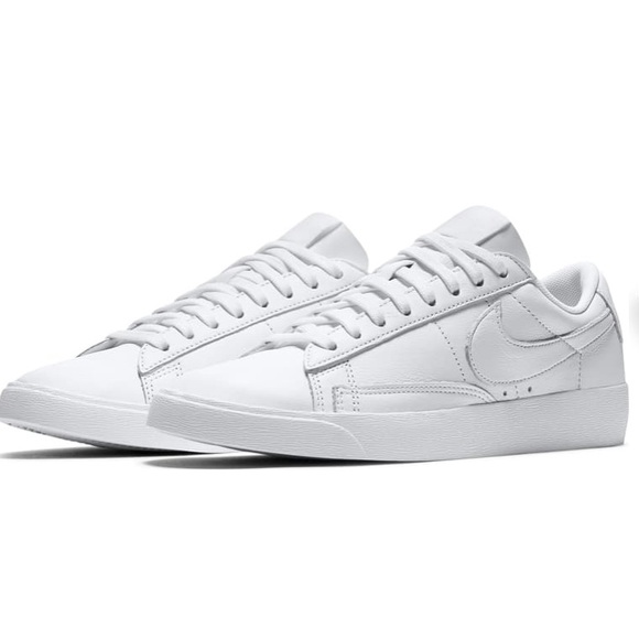 Nike Other - NIB Nike Blazer Low LE White/White